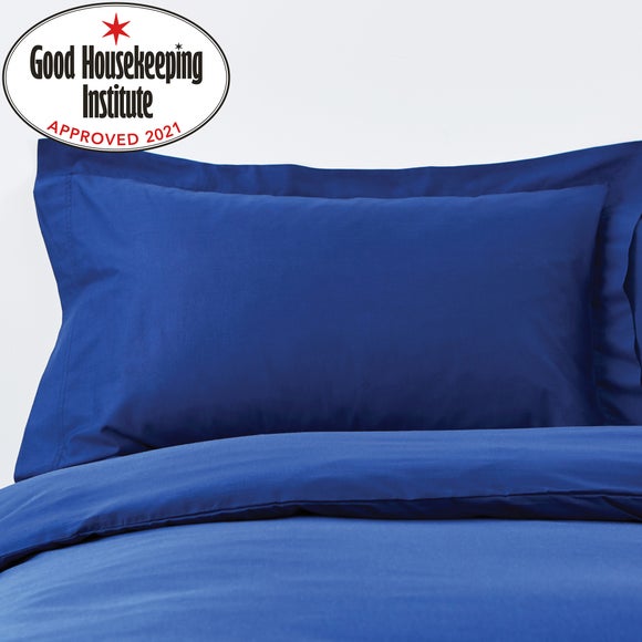 Navy hot sale oxford pillowcases