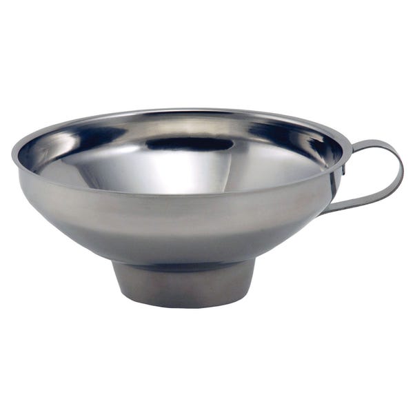 Stainless Steel Jam Funnel Silver