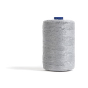 Sewing and Overlocking Light Grey 1000m Thread