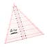 Patchwork 8.5 x 7 Inch Triangle Ruler White
