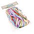 Pack of 25 Mixed Pastel Ribbons MultiColoured