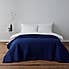 Channel Stitch Blue Bedspread  undefined
