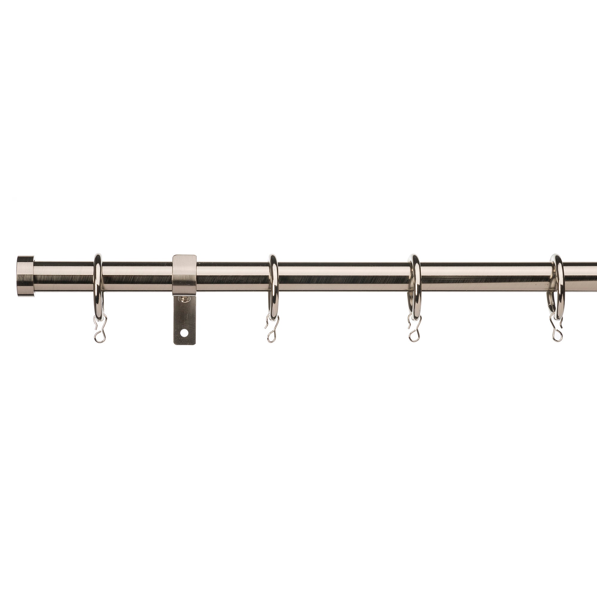 Click to view product details and reviews for Trinity Satin Steel Extendable Curtain Pole Dia 16 19mm Satin Steel.