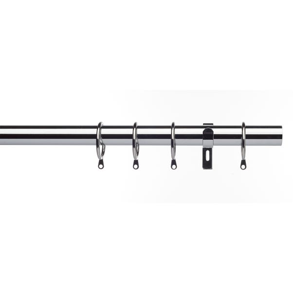 Mix and Match Metal Extendable Curtain Pole Dia. 25/28mm Chrome