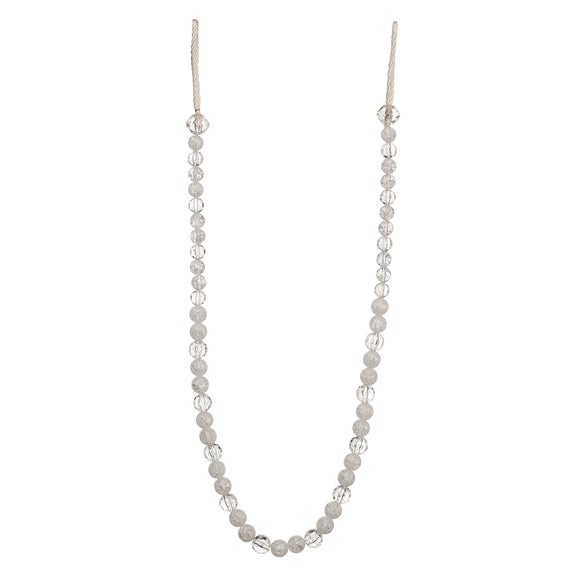 Swish Ava Clear Beaded Curtain Tieback