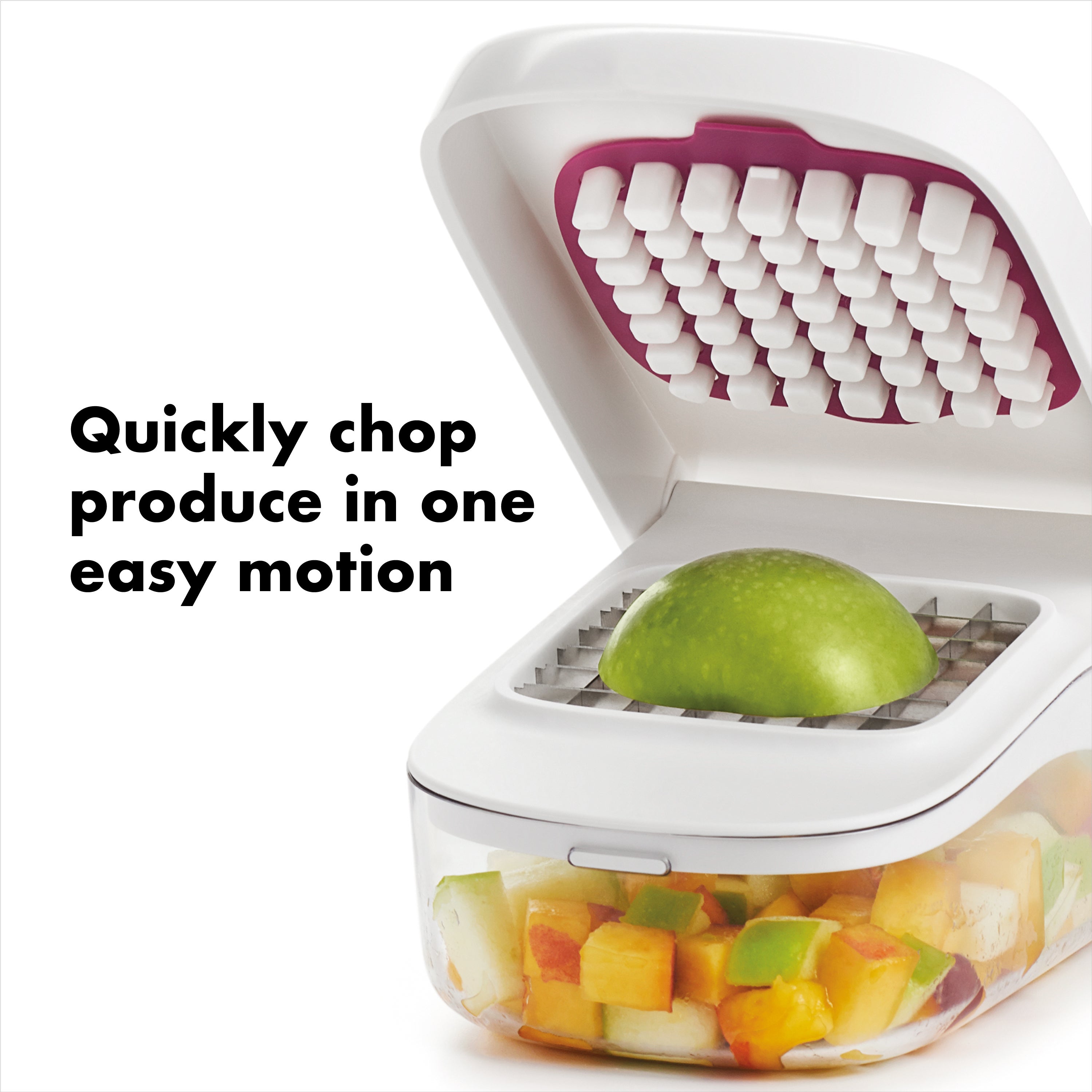 OXO Softworks Vegetable Chopper White