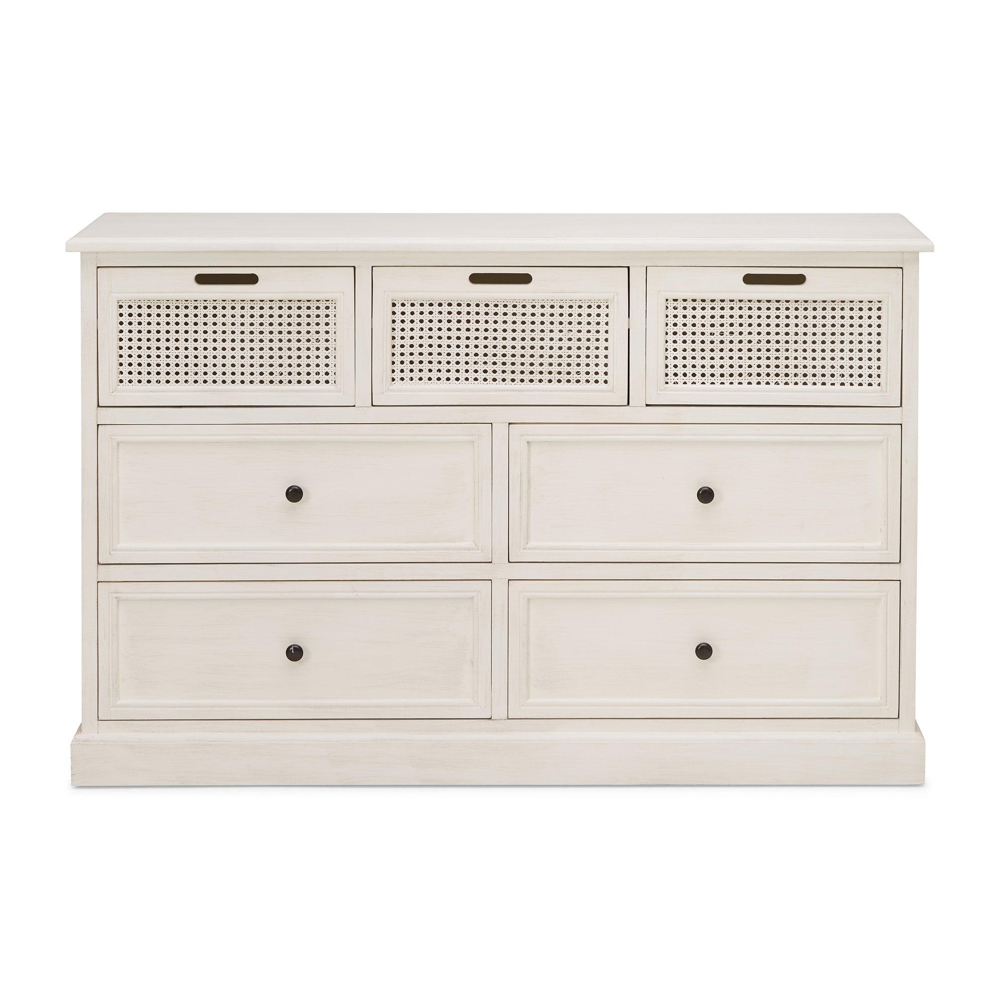 Lucy Cane 7 Drawer Chest White
