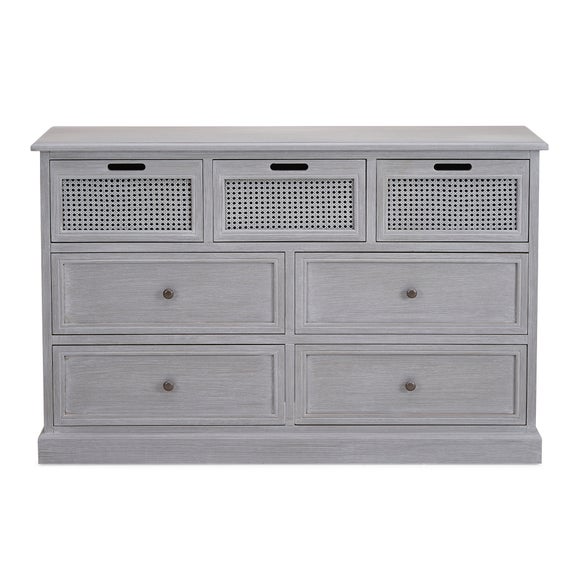 Grey chest deals of drawers dunelm