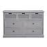 Lucy Cane Grey 7 Drawer Chest