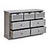 Lucy Cane 7 Drawer Chest Slate (Grey)