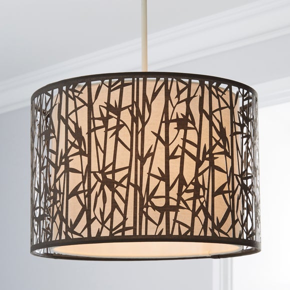 dunelm leaf lampshade