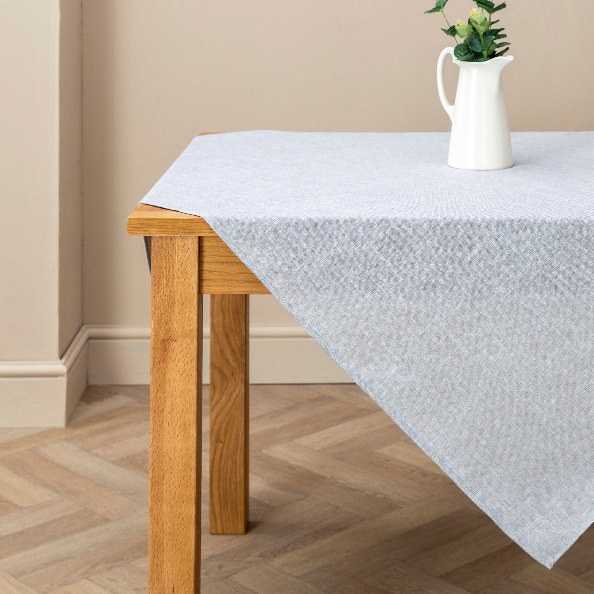 Vermont Dove Grey Tablecloth