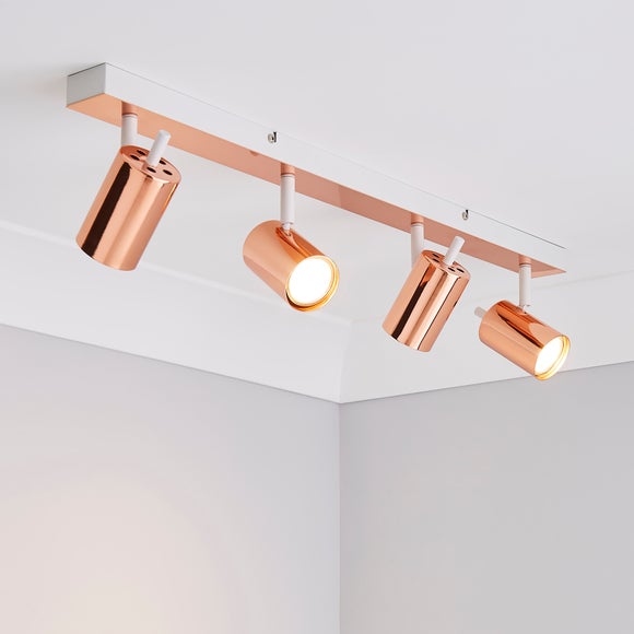 copper ceiling lights for kitchen