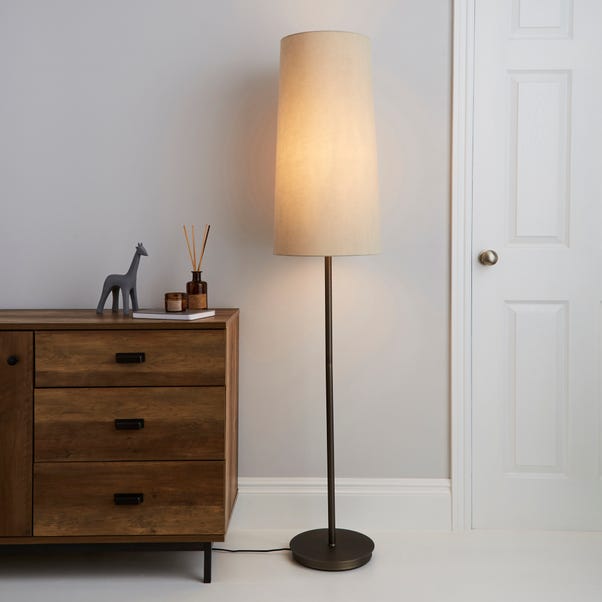 Bronson Natural Floor Lamp Dunelm, Dunelm Light Shades For Floor Lamps