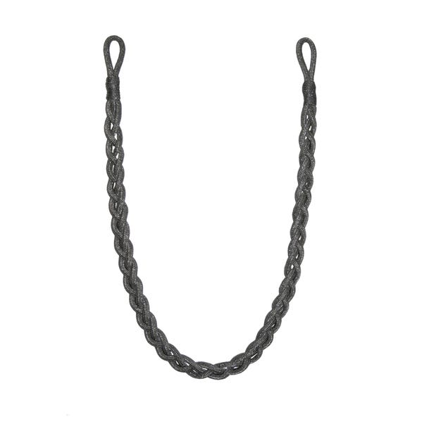 Shimmer Charcoal Rope Tieback image 1 of 1
