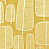 By the Metre MissPrint Little Trees Yellow Cotton Fabric