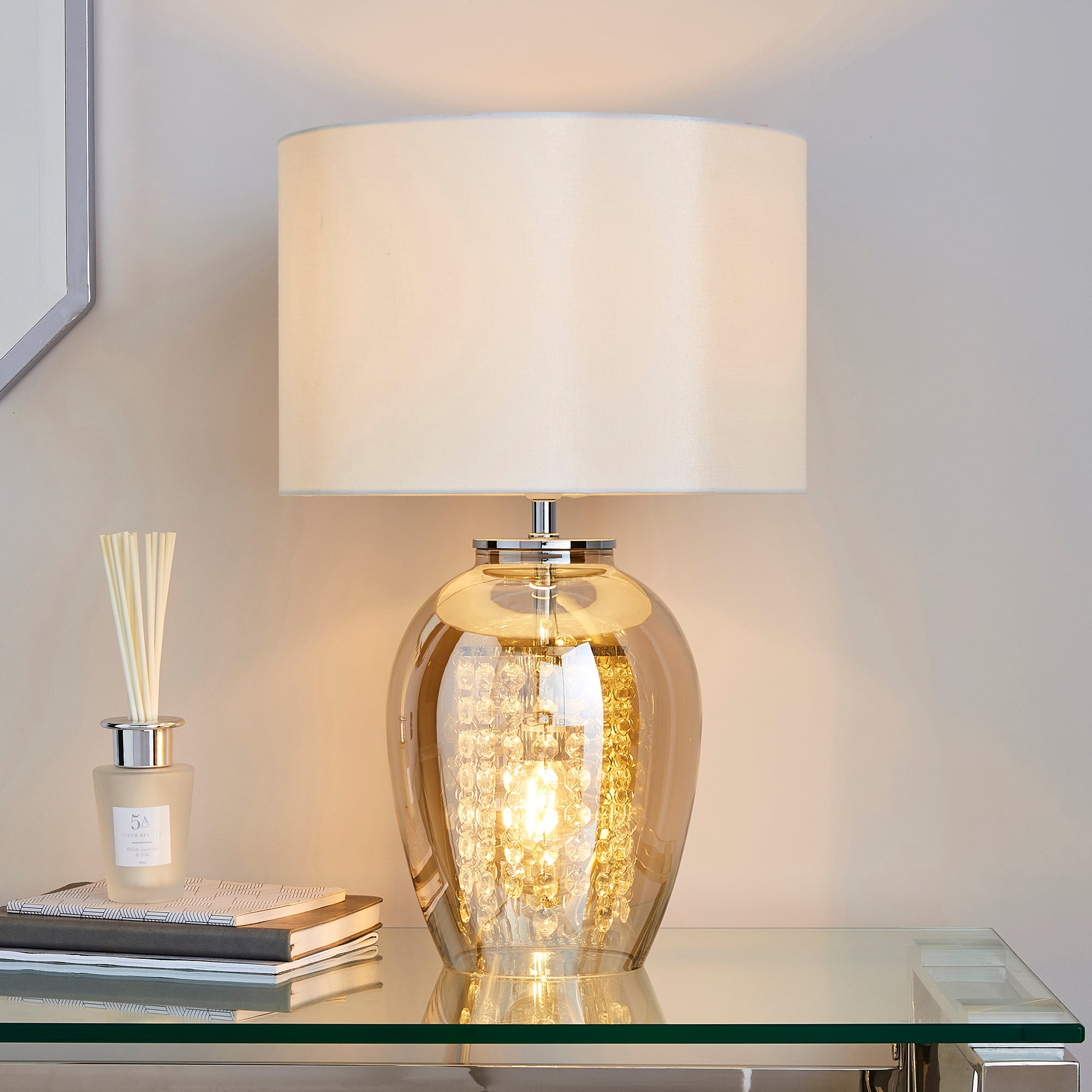 Seychelles Champagne Glass Table Lamp