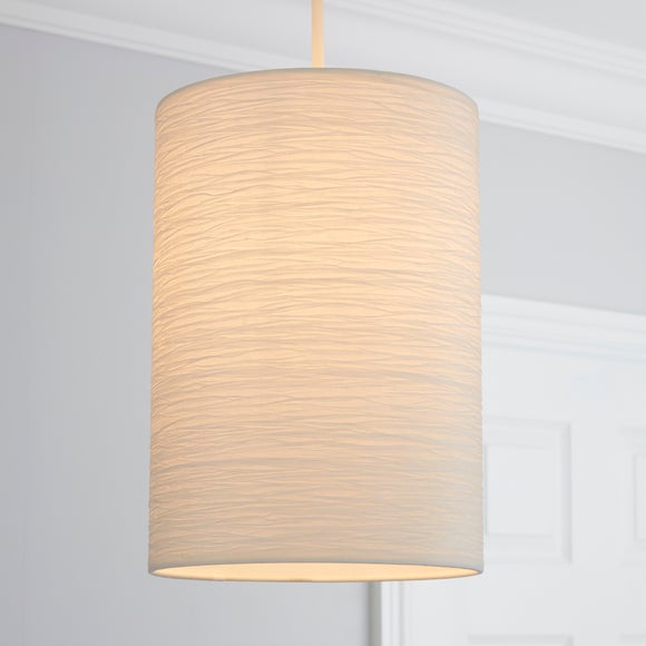 Dunelm yellow store lampshade