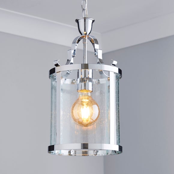 dunelm glass ceiling light