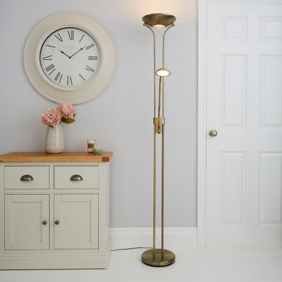 dunelm brass lamp