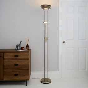 Father and Child 2 Arm Floor Lamp