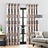 Elements Dahl Rust Eyelet Curtains  undefined