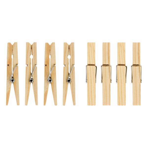 Pack Of 36 Wooden Pegs image 1 of 1