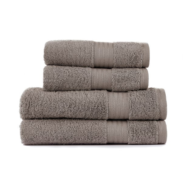Stone Egyptian Cotton 4 Piece Towel Bale image 1 of 4