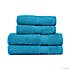 Teal Blue Egyptian Cotton 4 Piece Towel Bale