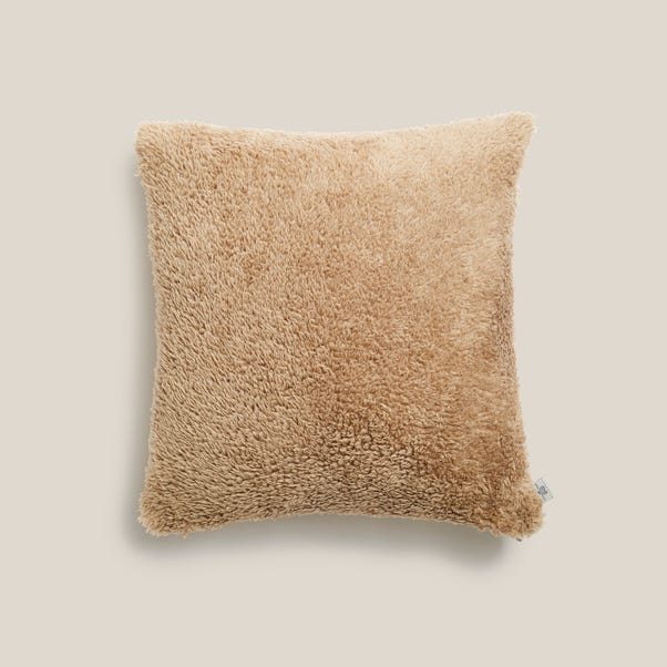 Teddy Bear Blush Cushion | Dunelm