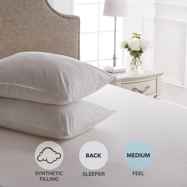 Dorma Pack of 2 Full Forever Anti-Allergy Side Sleeper Pillows image 1 of 5