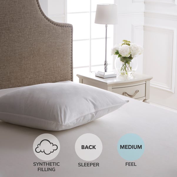 Dorma Full Forever Anti Allergy Continental Pillow White