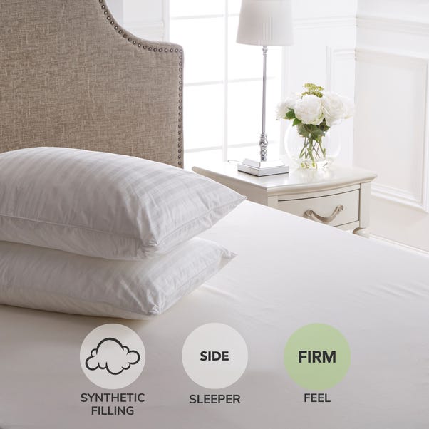 Dorma Pack of 2 Supreme Fill Back Sleeper Pillows image 1 of 5