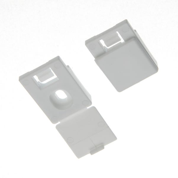 Swish Minima Pack of Five White Plastic Ceiling Brackets image 1 of 1
