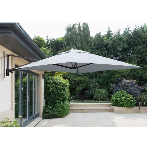 Garden Must Haves Wall Mounted Cantilever Parasol Dunelm