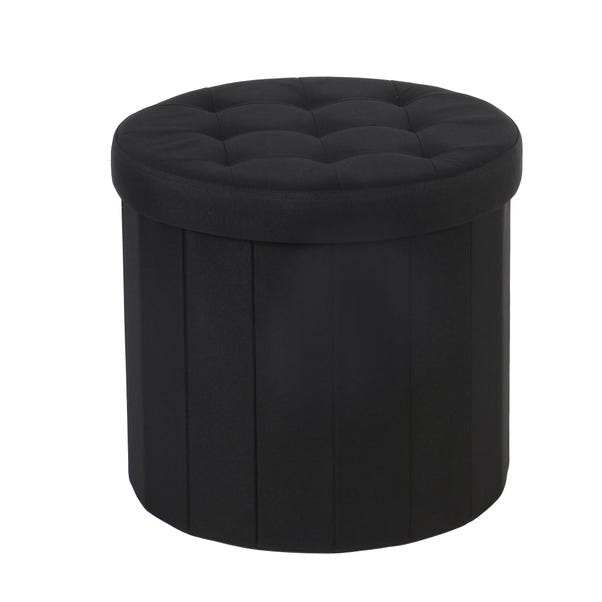 Round Black Shoe Ottoman Dunelm Round Black Shoe Ottoman Dunelm, Round Shoe Storage Ottoman Black