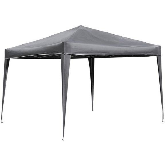 Click to view product details and reviews for Charles Bentley Grey 3m X 3m Pop Up Gazebo.