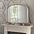 Yearn Decorative Overmantle Mirror 122x77cm Silver Silver