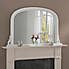Yearn Decorative Overmantle Mirror 122x77cm White White
