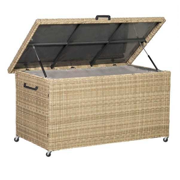 Wentworth Outdoor Storage Box Dunelm Wentworth Outdoor Storage Box Dunelm, Wicker Patio Storage Chest