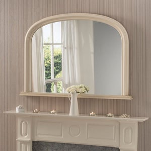 Yearn Contemporary Overmantel Wall Mirror