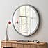 Yearn Classic Round Wall Mirror, Light Grey 60cm Grey undefined