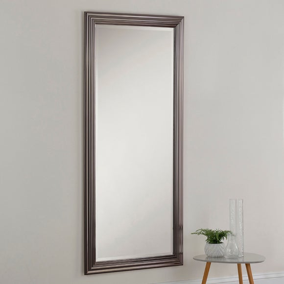 chrome framed wall mirrors