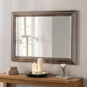 Yearn Framed Rectangle Overmantel Wall Mirror