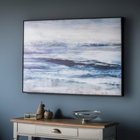 Blue Seas Framed Art 123x82cm