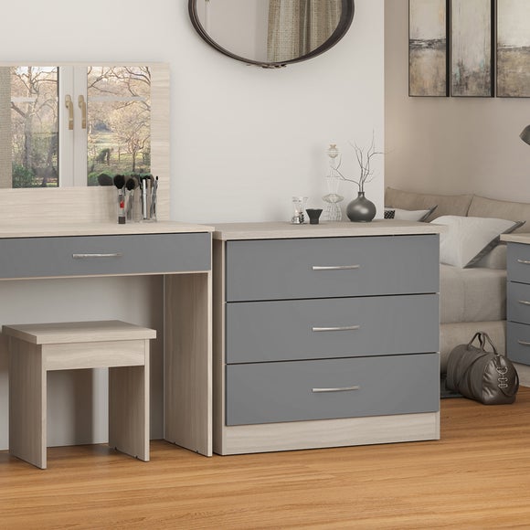 Nevada grey deals chest of drawers