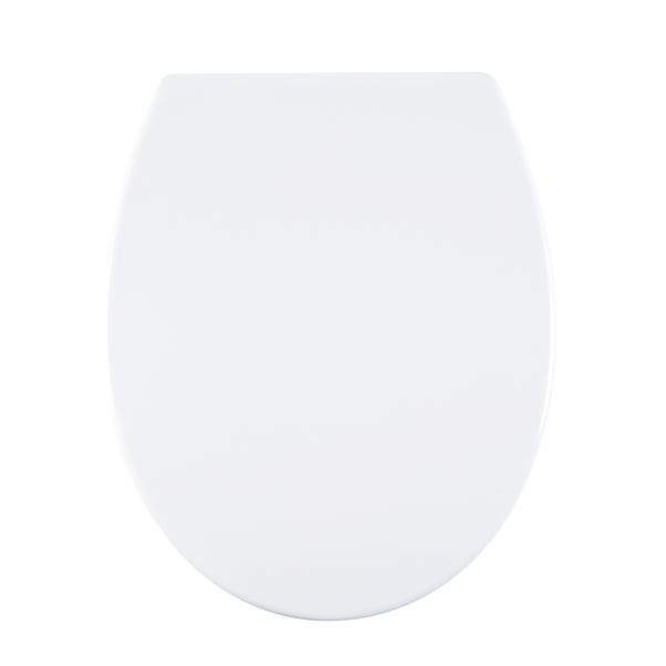 Duroplast White Soft Close Toilet Seat image 1 of 4