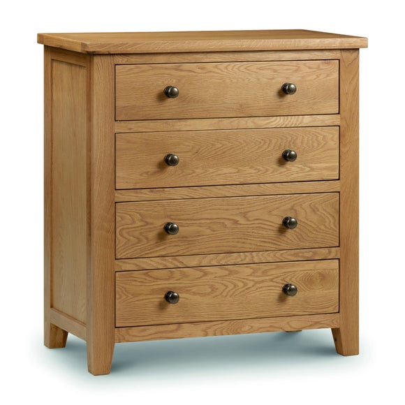 Chest Of Drawers | White And Oak Chest Of Drawers | Dunelm