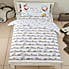 Disney Winnie the Pooh Cot Bed Duvet Cover and Pillowcase Set Cream undefined