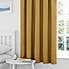 Tyla Ochre Thermal Blackout Pencil Pleat Curtains  undefined